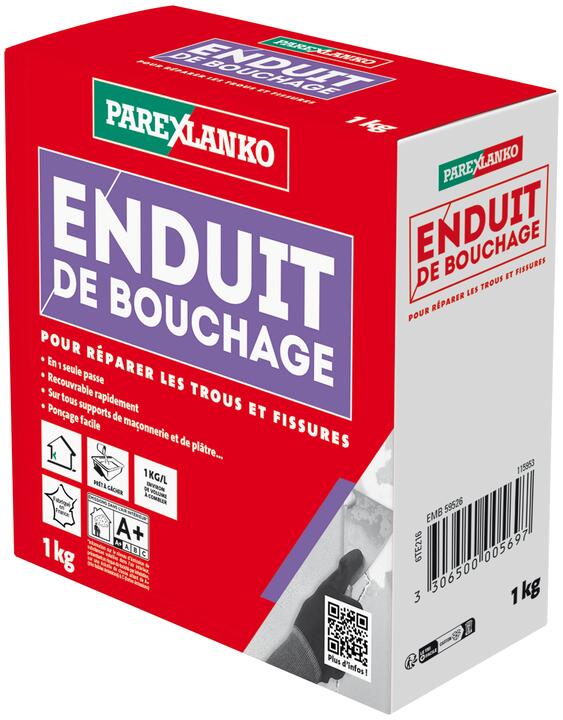 ENDUIT DE BOUCHAGE 1KG
